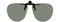 Gafas de sol polarizadas con clip adaptable D-Clip Aviador Mediano