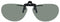 Gafas de sol polarizadas con clip adaptable D-Clip Aviador Ovalado