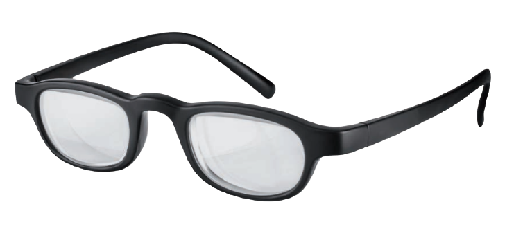Improvision Prismatic Half-eye Magnifying Spectacles